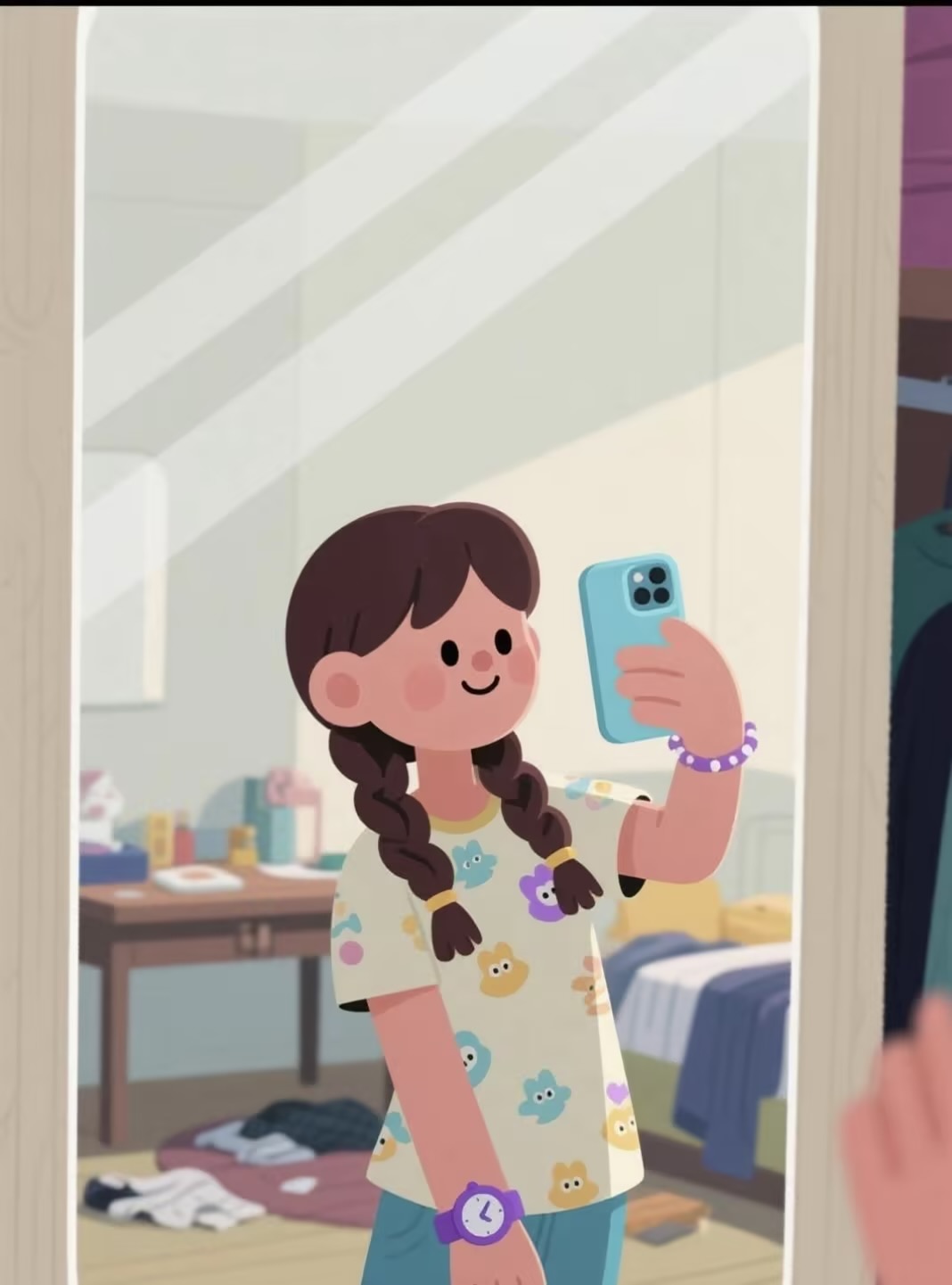 豆包生成的插画图