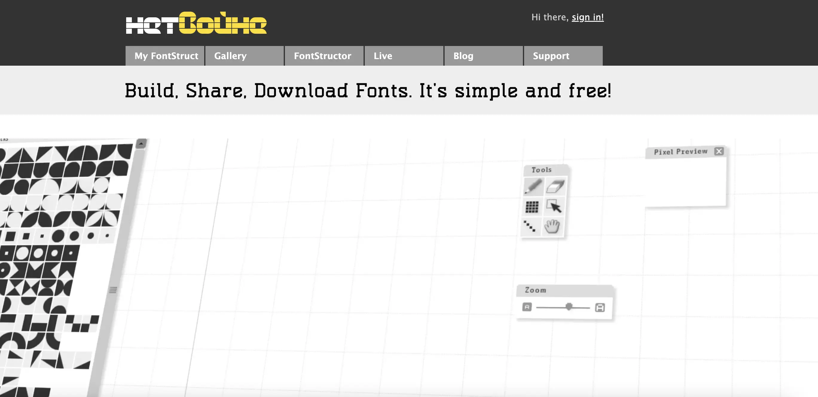 FontStruct功能预览图