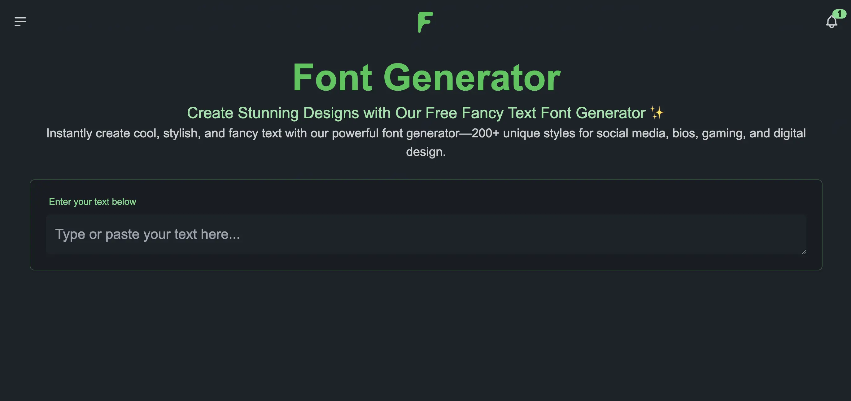 FontGen功能预览图