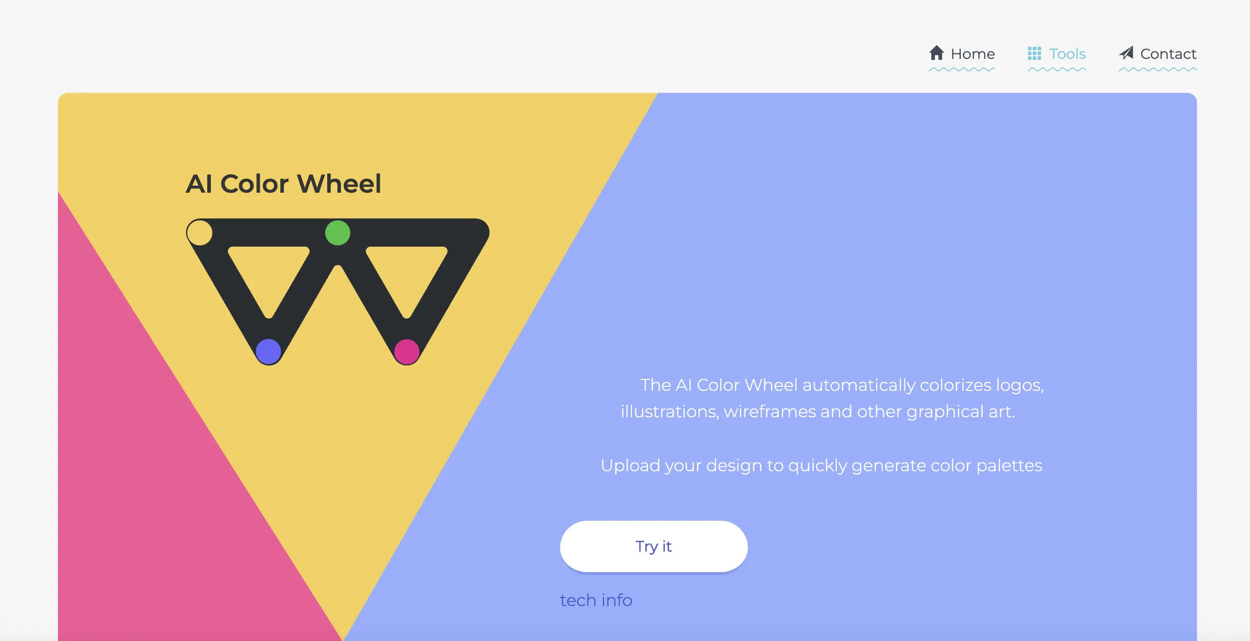 Brandmark AI Color Wheel功能预览图