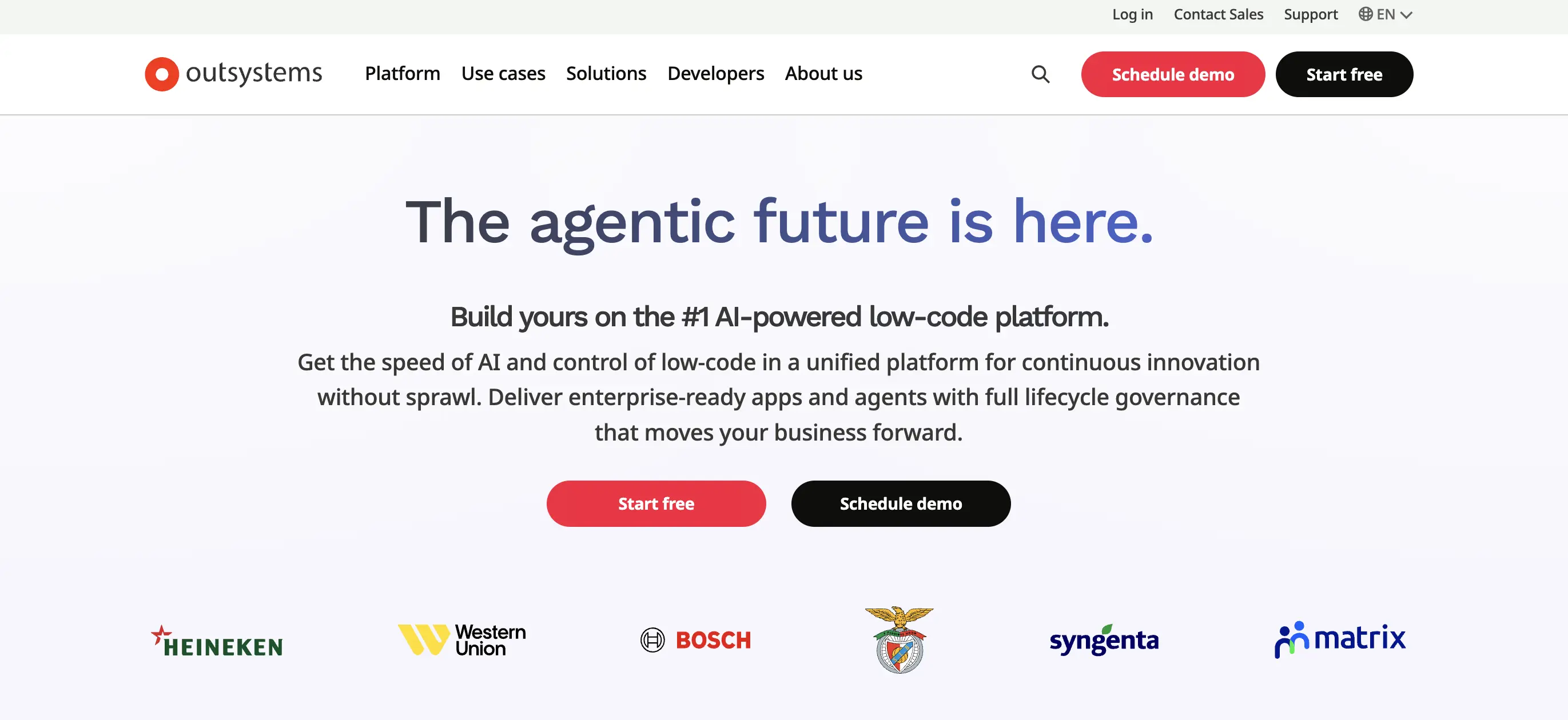 OutSystems功能预览图