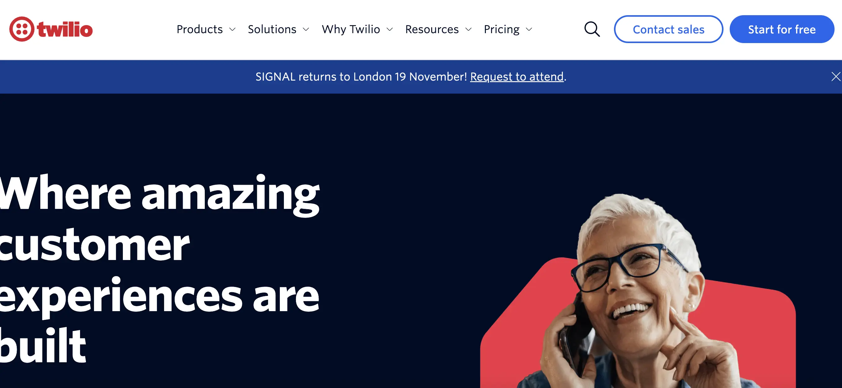Twilio功能预览图