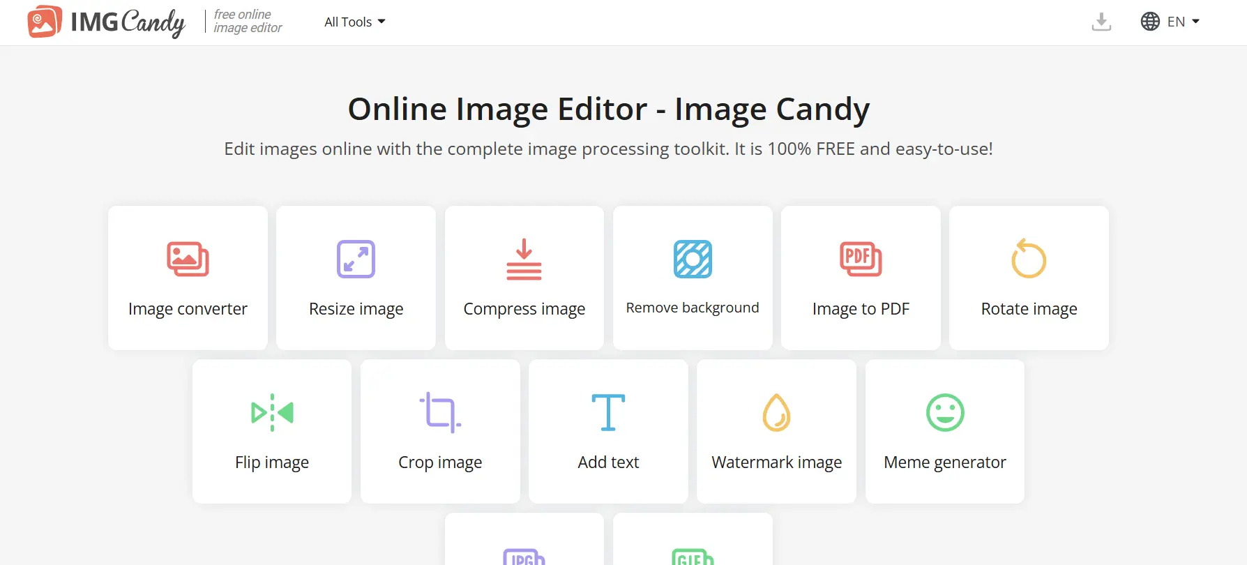 IMGCandy官网预览图